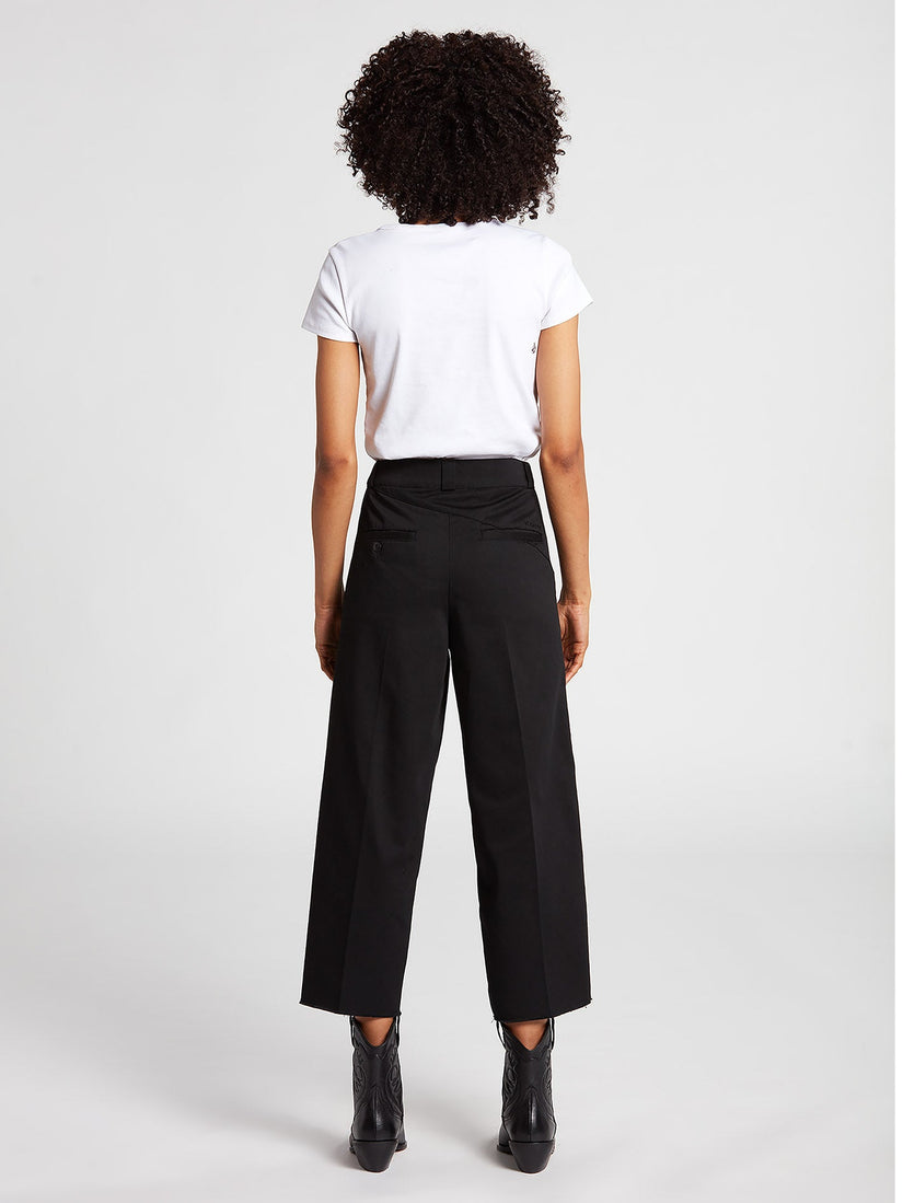 Whawhat Chino Trousers - BLACK (B1112100_BLK) [B]