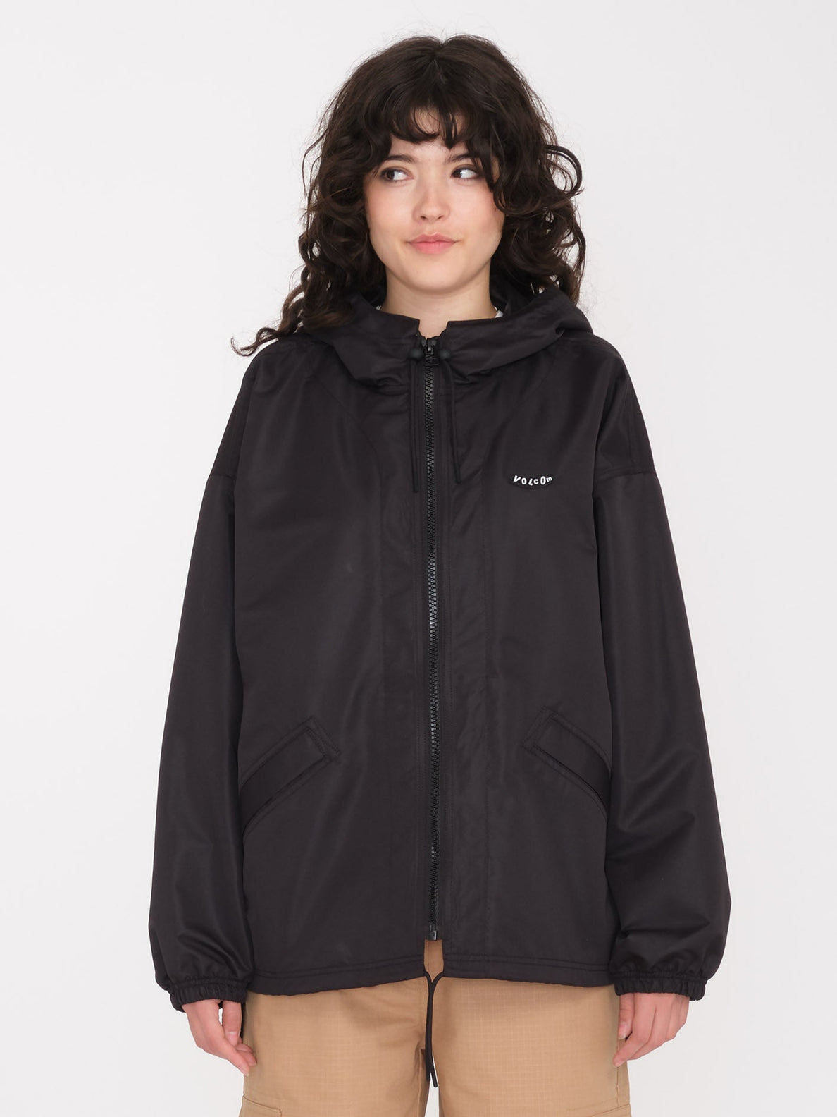 Parka Play N Stoned BLACK Mujer Volcom Espana