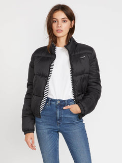 PUFFS N STUF REV JKT (B1541901_BLK) [F]