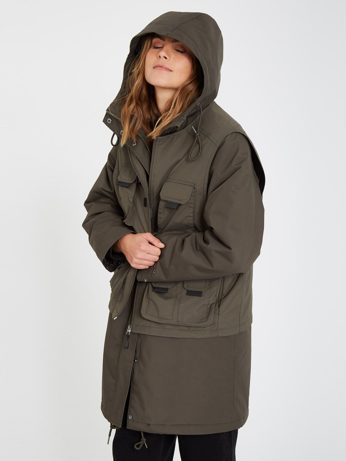 Cimandy 5K 3In1 Parka - ARMY GREEN COMBO (B1732105_ARC) [6]