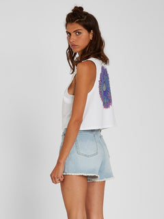 Stoney High Rise Short - Sun Faded Indigo (B2012100_SUN) [10]