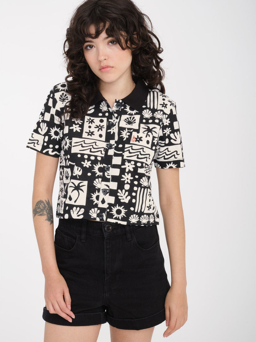 Weellow Denim Short - BLACK (B2012300_BLK) [2]