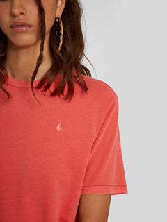 Solid Stone T-shirt - Rosewood (B3512113_ROS) [2]