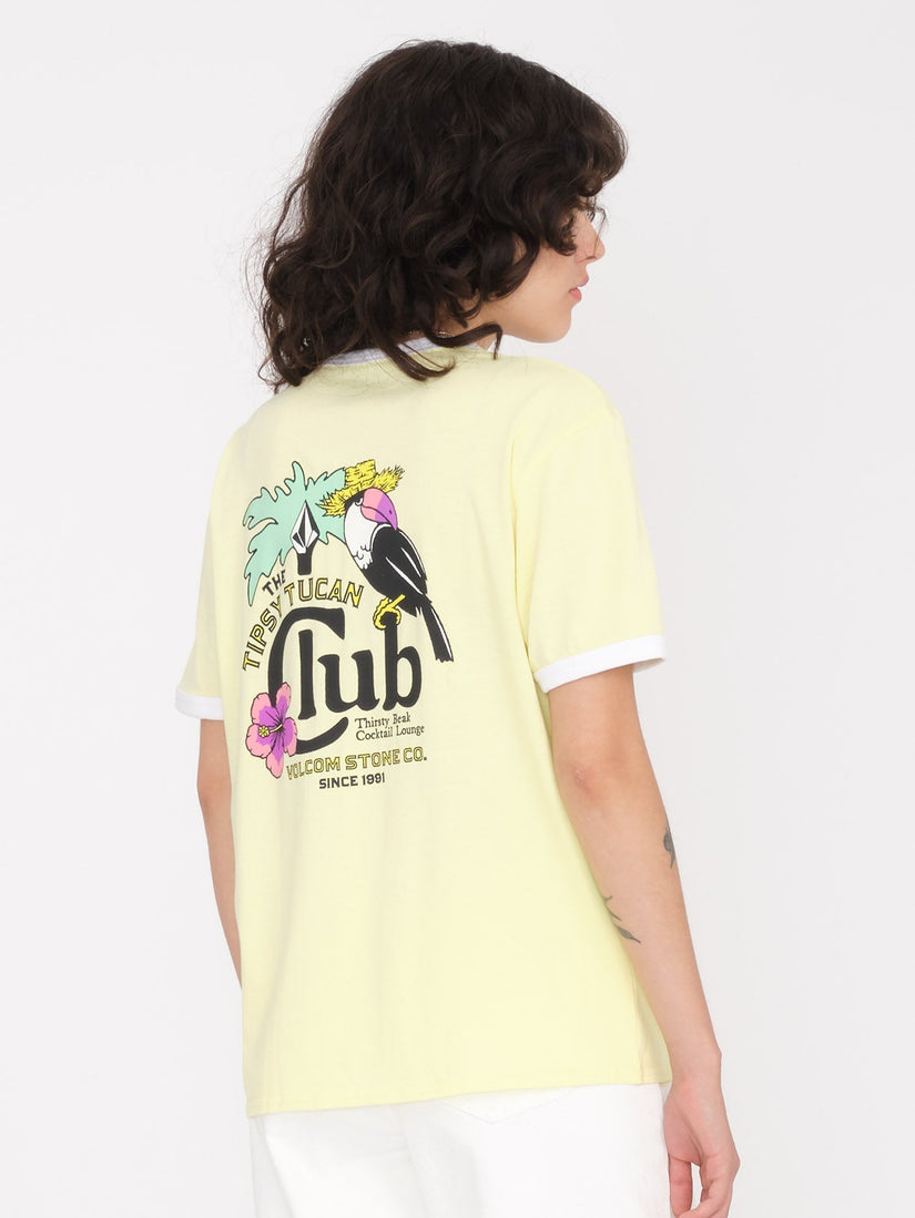 TRULY RINGER TEE (B3512409_AUR) [F]