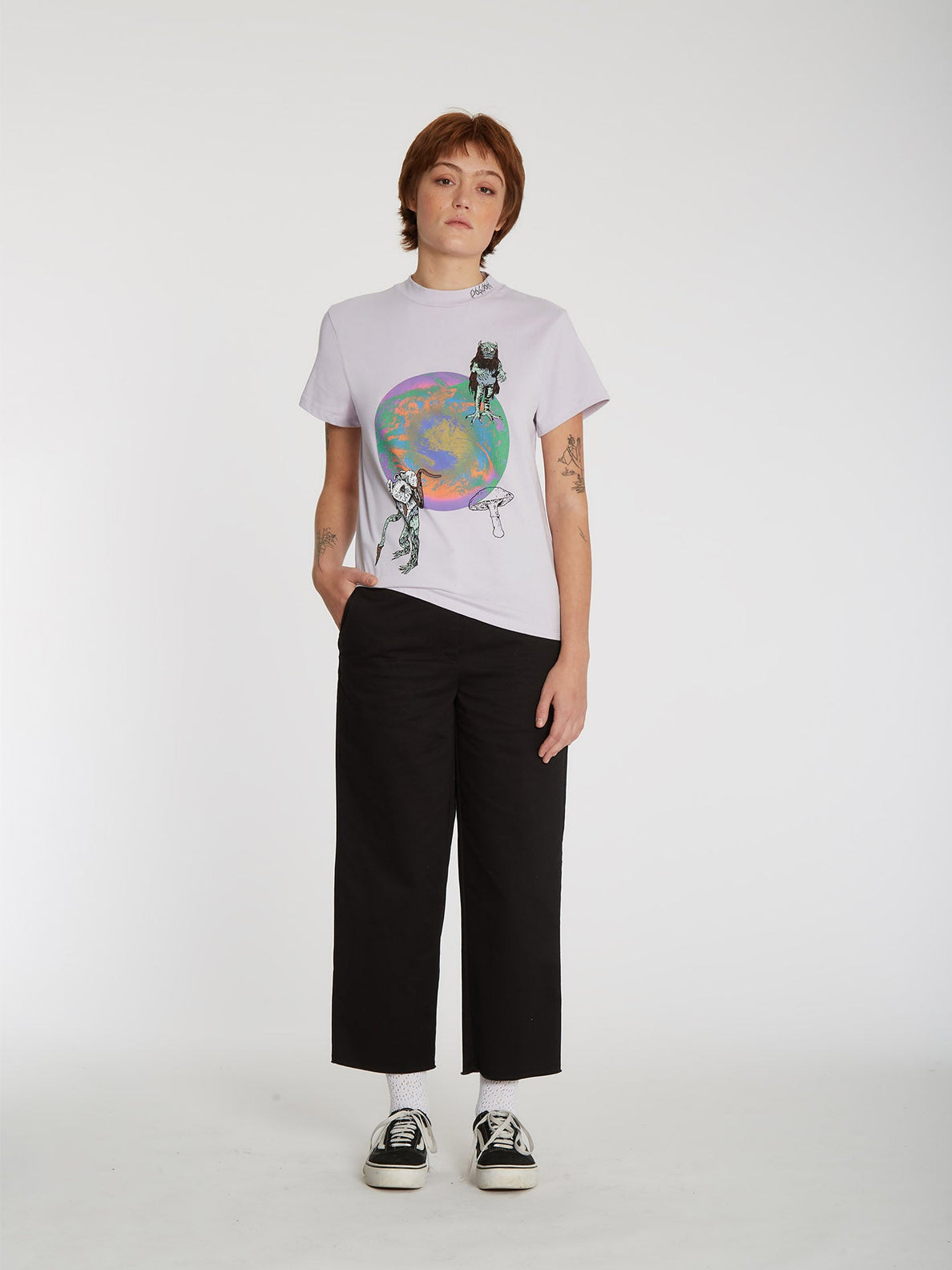 Chrissie Abbott X French T-shirt - LAVENDER (B3532208_LAV) [10]