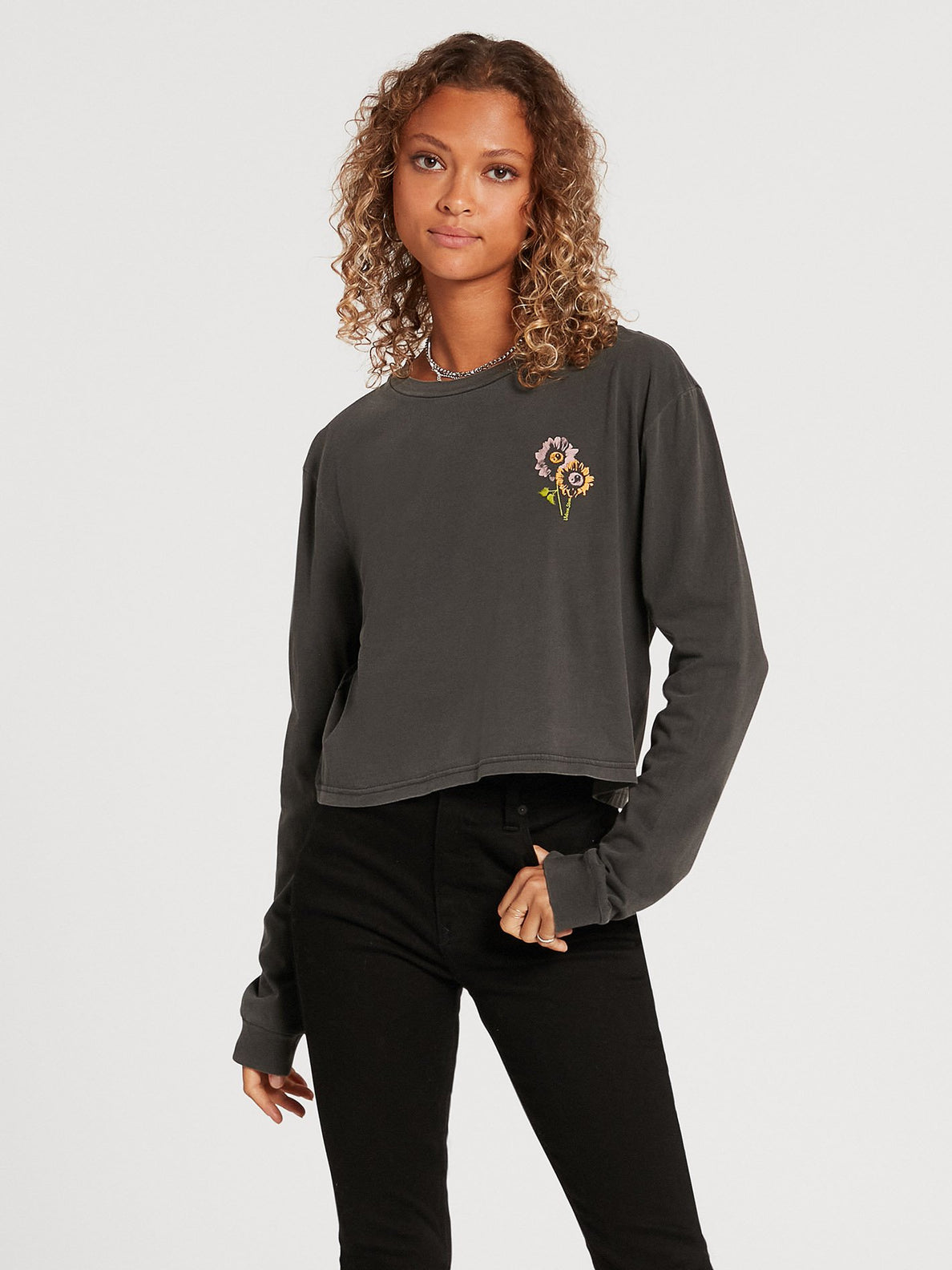The Volcom Stones T-shirt - BLACK (B3632100_BLK) [B]