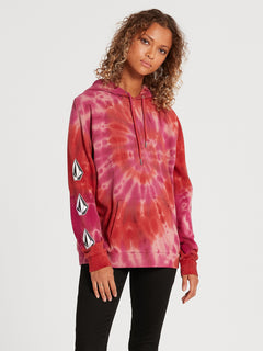Iconic Stone Hoodie - AUBURN (B4132101_AUB) [F]