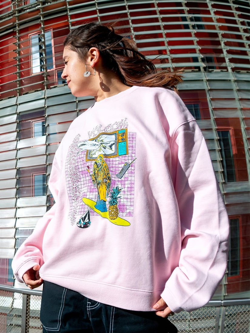 Sudadera French Surf - LILAC ASH