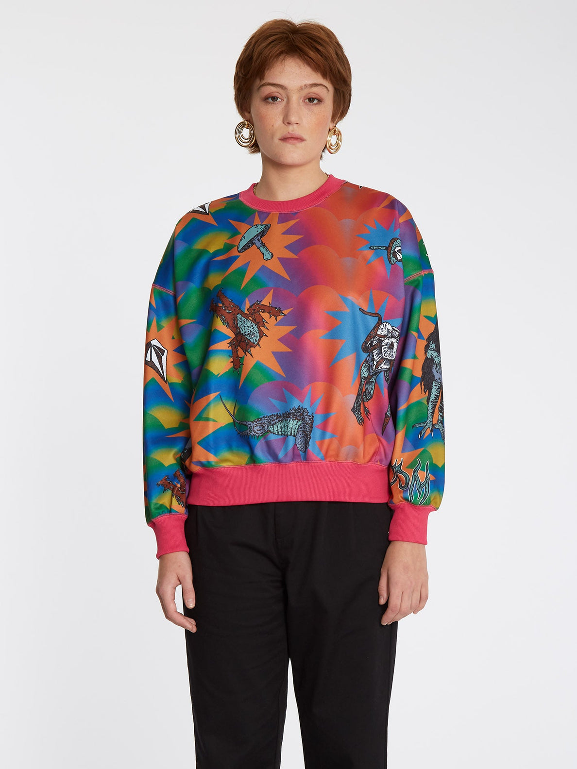 Chrissie Abbott X French Sweatshirt - MULTI (B4632204_MLT) [F]