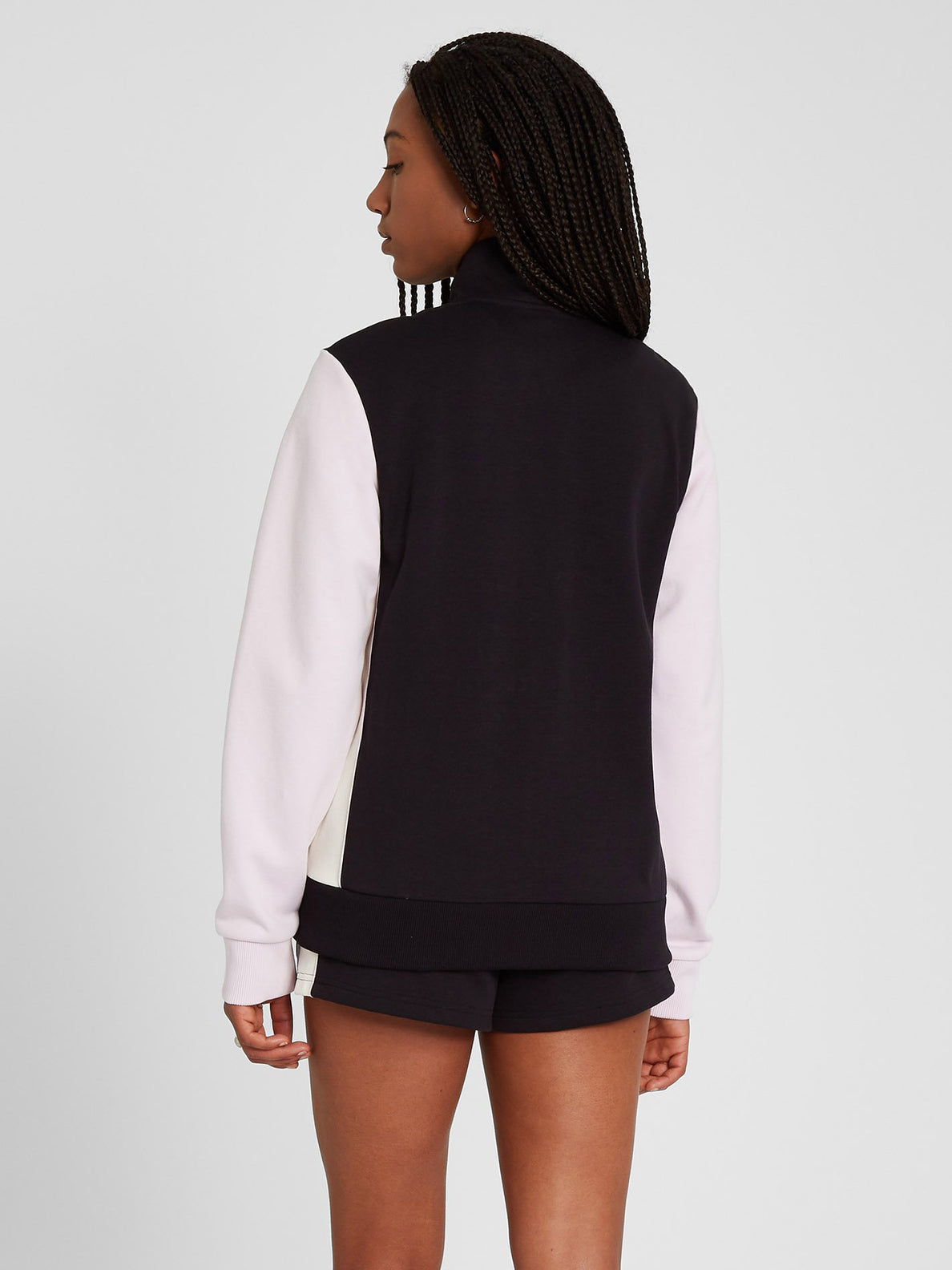 Siiya Track Sweatshirt - Black (B4812100_BLK) [B]