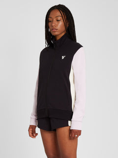 Siiya Track Sweatshirt - Black (B4812100_BLK) [F]