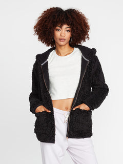 Lil Phuz Up Zip Hoodie - BLACK (B4812101_BLK) [1]