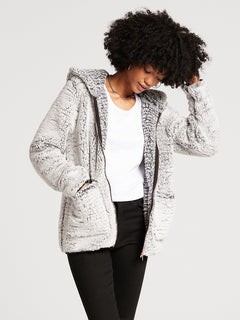 Lil Phuz Up Zip Hoodie - LIGHT GREY (B4812101_LGR) [1]