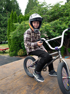 Camisa Caden Plaid - BLEACHED SAND - (NIÑOS)