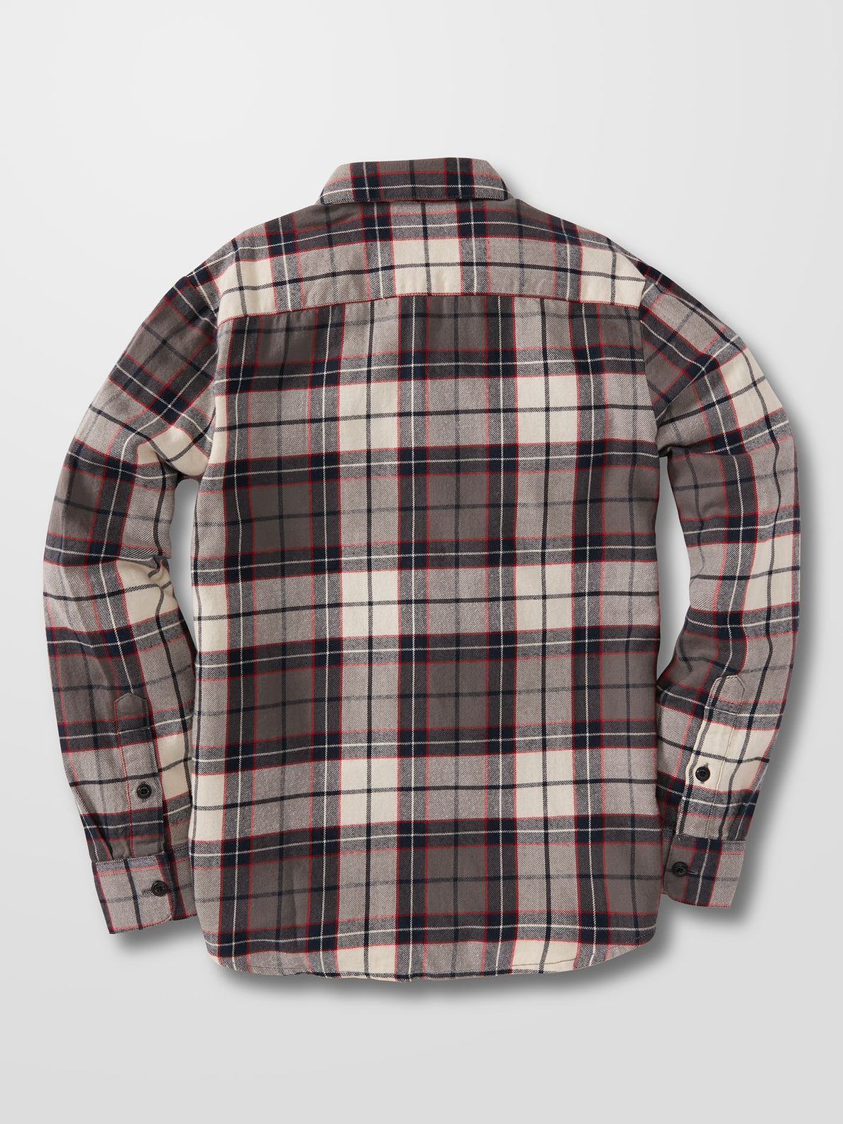 Caden Plaid Shirt - BLEACHED SAND - (BOYS) (C0532101_BCS) [B]