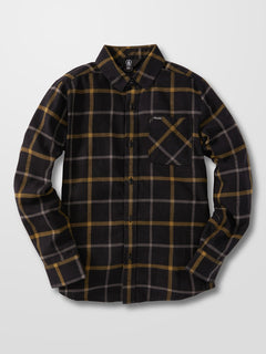 Caden Plaid Shirt - BLACK - (BOYS) (C0532101_BLK) [F]