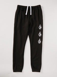 Iconic Stone Fleece Jogger Pant - BLACK - (BOYS) (C1232100_BLK) [1]