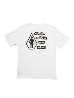 YEAH VOLCOM SS TEE YOUTH (C3532056_WHT) [B]