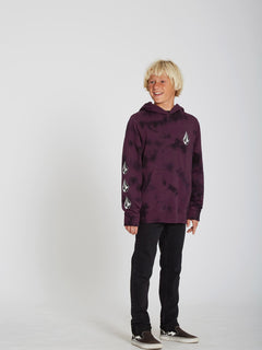 Iconic Stone Plus Hoodie - MULBERRY - (KIDS) (C4132201_MUL) [F]