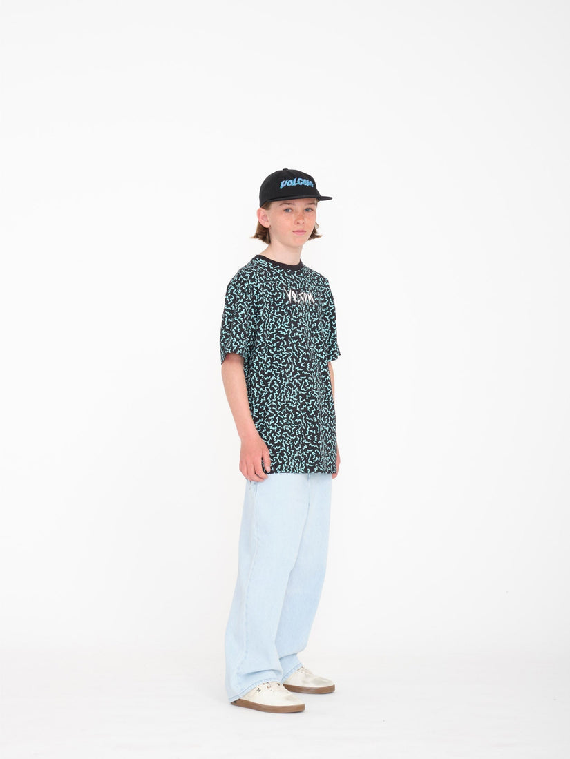 Surfpunk T-Shirt - BLACK - (KIDS) (C4312402_BLK) [22]