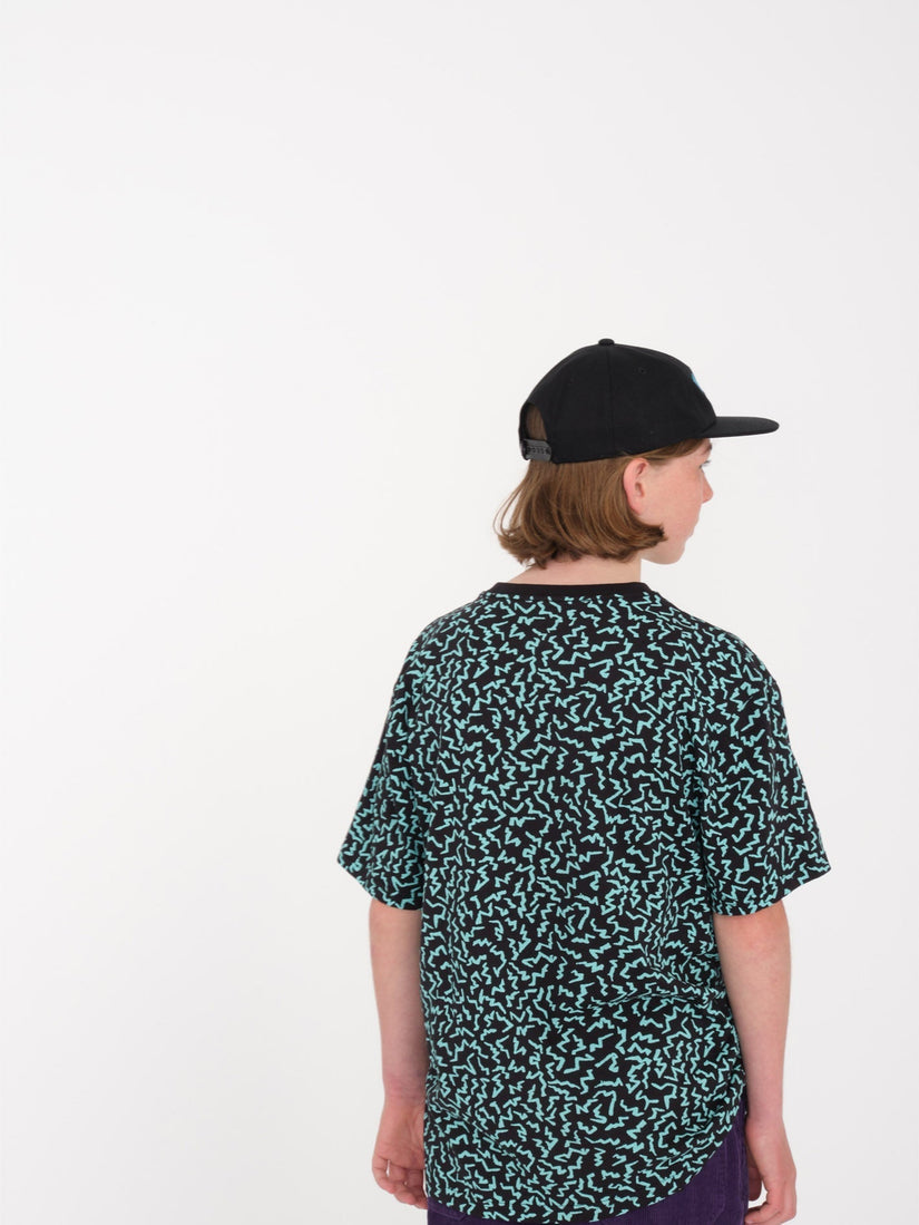 Surfpunk T-Shirt - BLACK - (KIDS) (C4312402_BLK) [B]