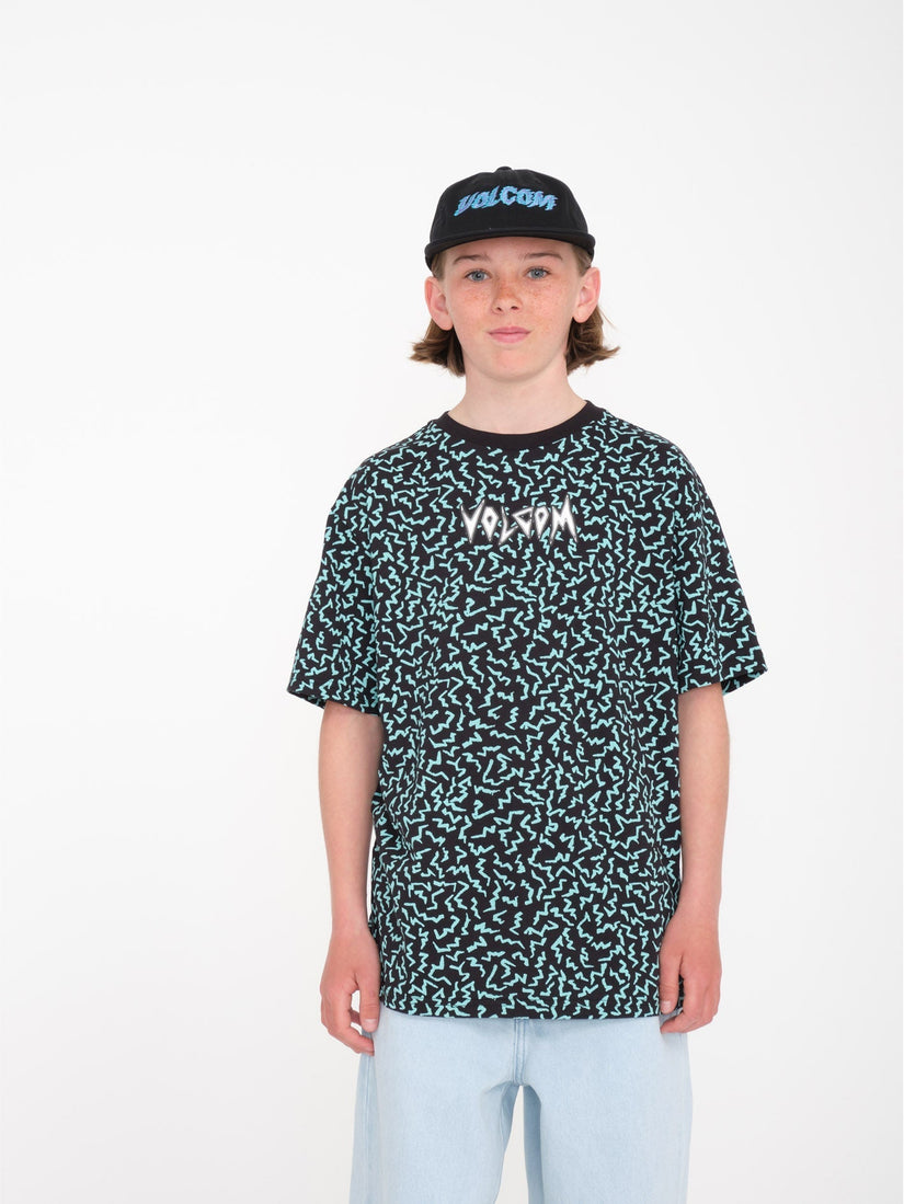 Surfpunk T-Shirt - BLACK - (KIDS) (C4312402_BLK) [F]