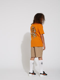 Todd Bratrud T-shirt - SAFFRON - (KIDS) (C5212302_SAF) [F]