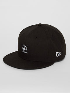 Box Stone Snapback Cap - Black (D5512102_BLK) [F]
