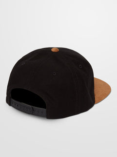Quarter Fabric Cap - Brushed Black (D5512118_BRU) [B]