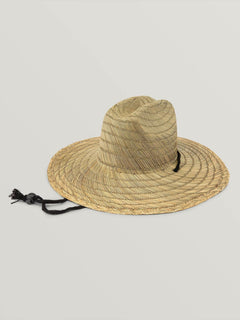 Quarter Straw Hat - Natural (D5521702_NAT) [B]