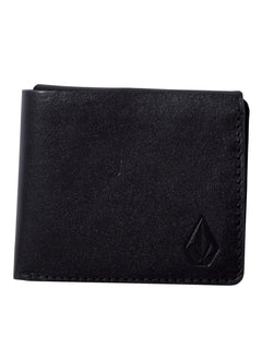 3Fold Leather Wallet - Black (D6011955_BLK) [F]