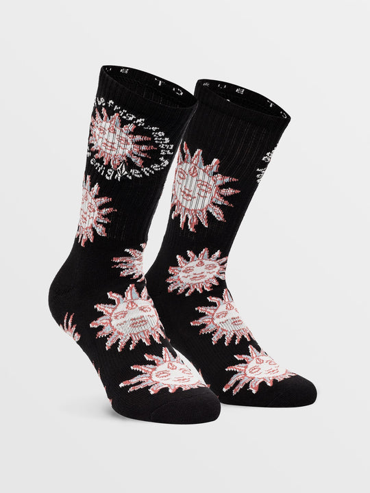 Vibes Socks - Black Out (D6302003_BKO) [F]