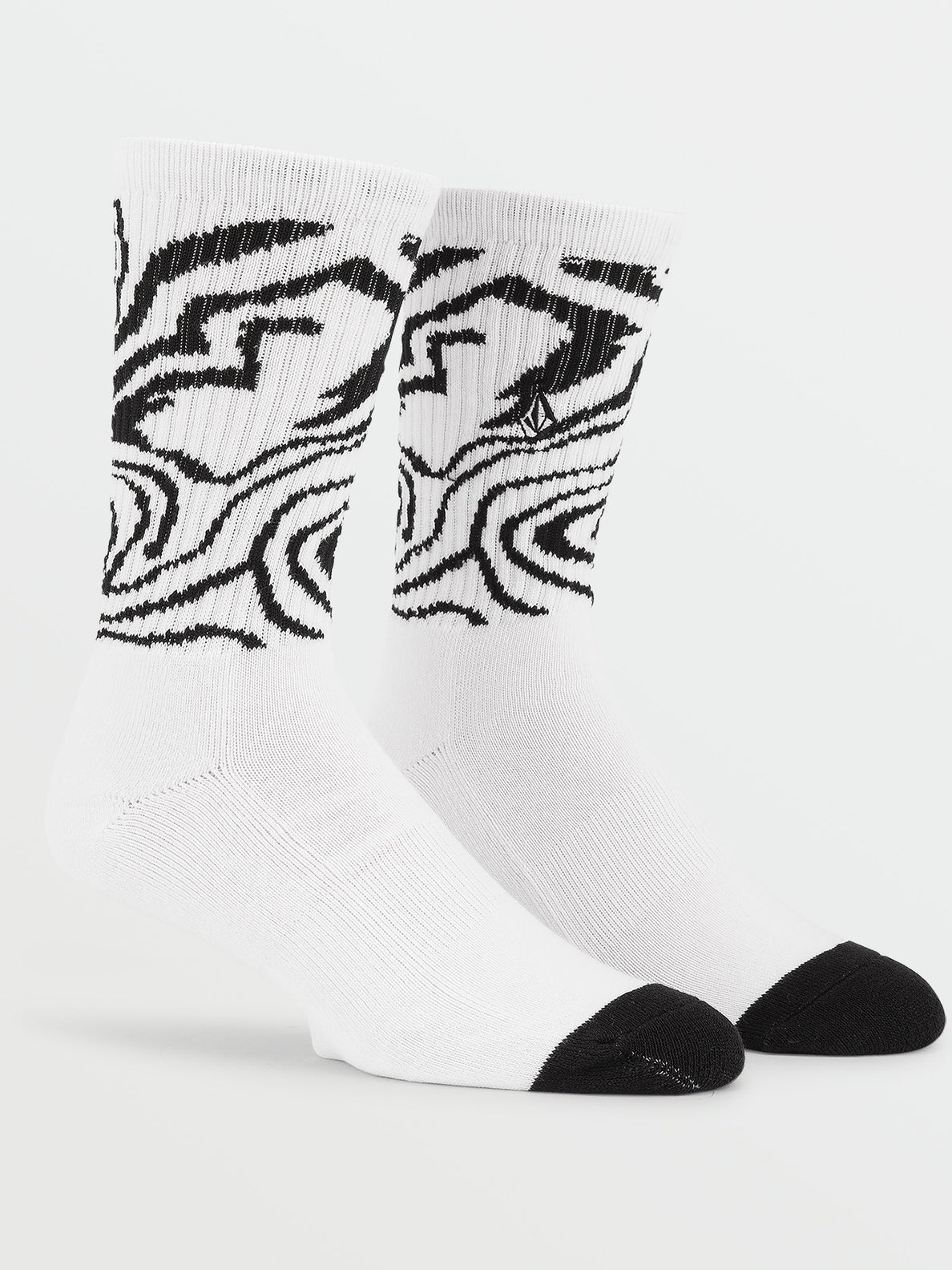 Vibes Socks - BLACK STRIPE (D6302003_BKS) [F]