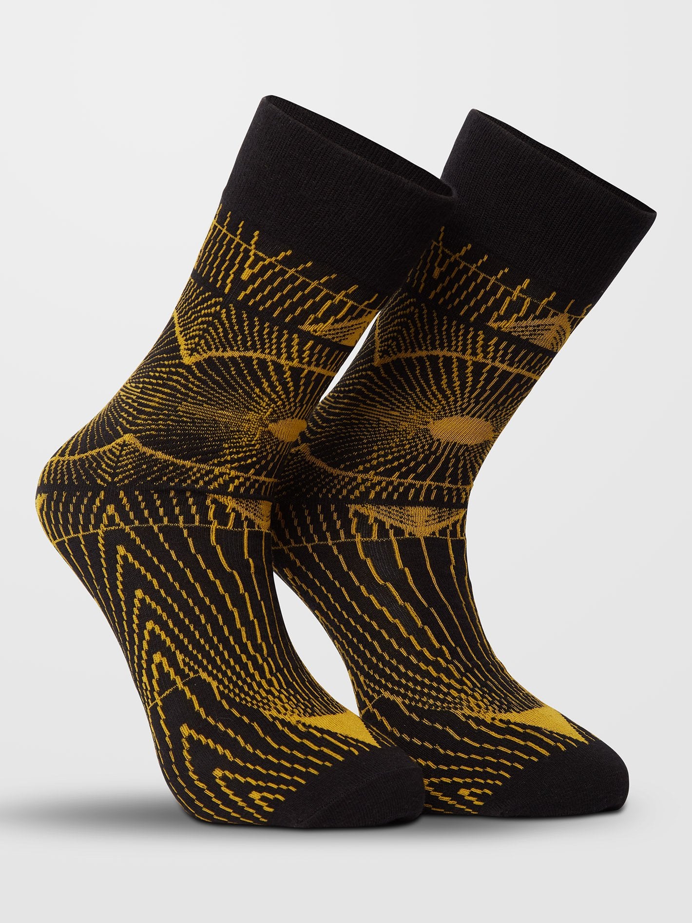 Volcom Calcetines De Camuflaje Cáustico Para Hombre, Verde