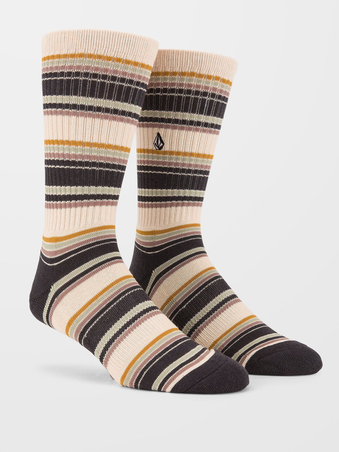Stripes Socks - SEAGRASS GREEN (D6312305_SGR) [F]