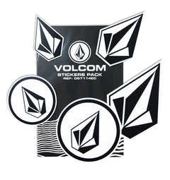 Conjunto de 5 stickers Volcom
