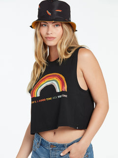 OBX Good Time Bucket Hat - Black (E5532101_BLK) [F]