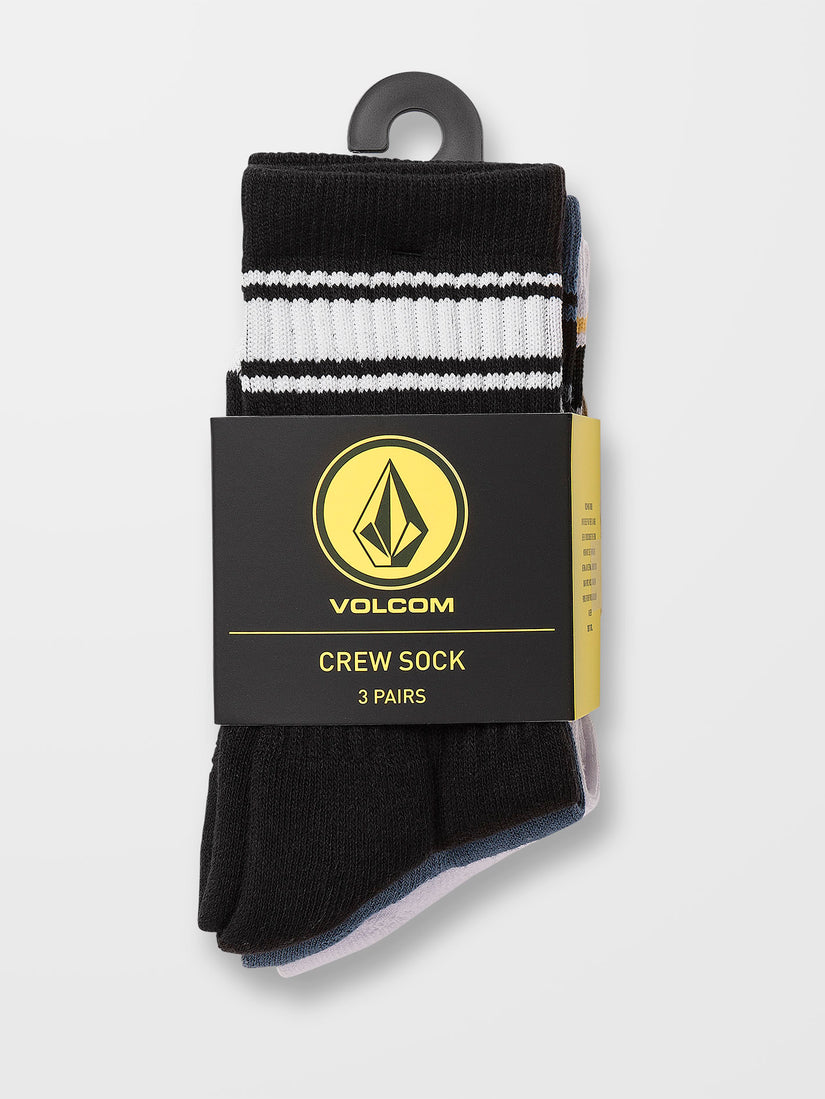 Volcom Mlt Color Calcetines Full Stone (3 Pack) - MULTI - (NIÑOS) - Volcom España