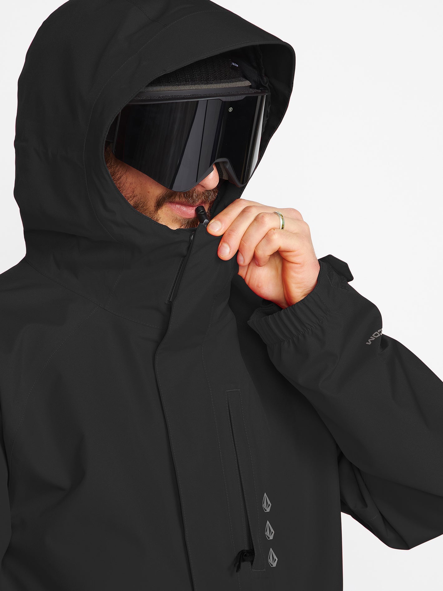 Chaqueta Gore-Tex Dua Insulated - Black | Volcom España