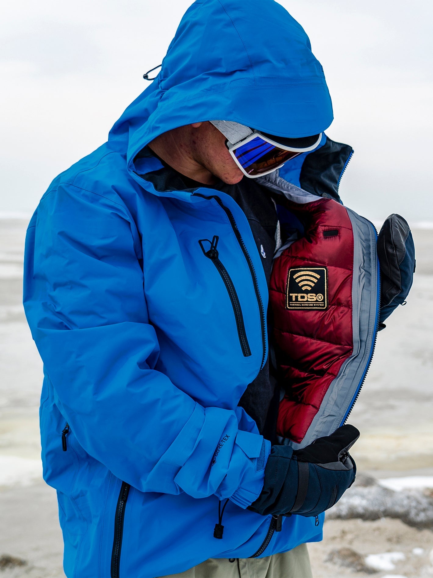 Chaqueta de Gore-Tex Tds Infrared - ELECTRIC BLUE - Hombre