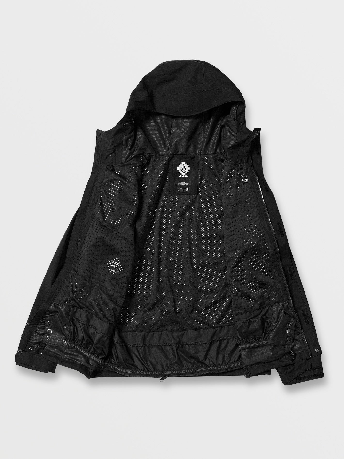 Chaqueta Dua Insulated Gore Tex - BLACK - Hombre - Volcom España