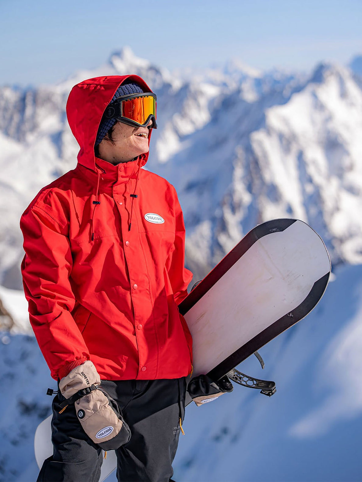 7-mi Guantes de invierno para niños, guantes de nieve para niños,  snowboard, impermeables, forrados, de cuero, para niños y niñas