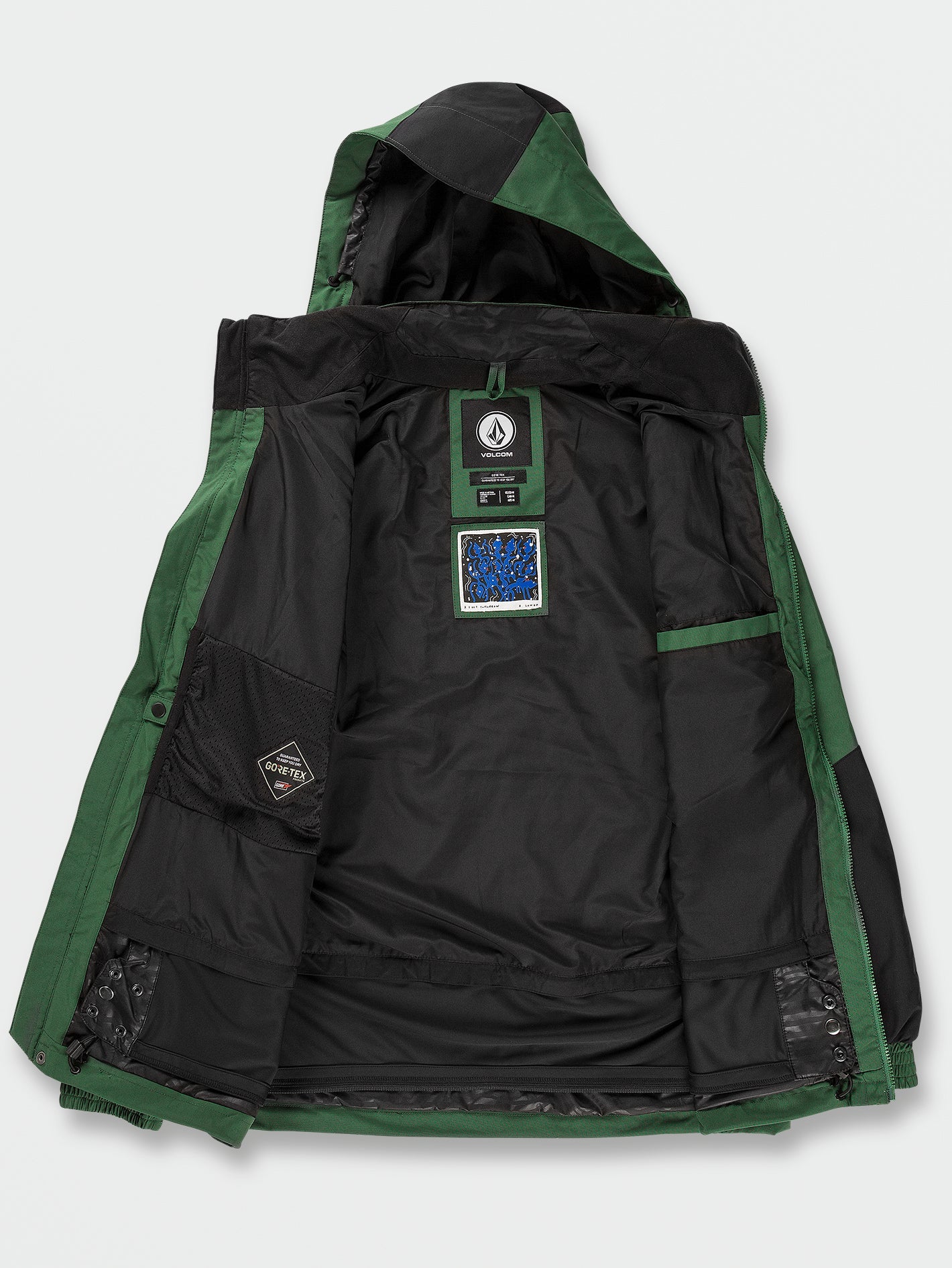 Chaqueta Gore-Tex Longo - Military | Volcom España