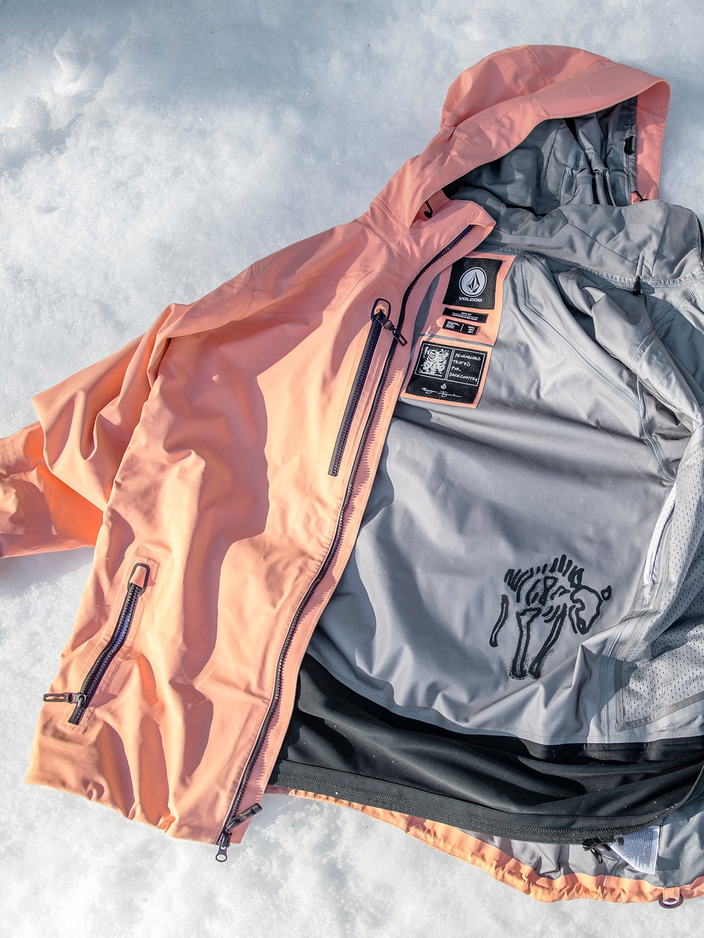 Chaqueta Guch Stretch Gore-Tex - PEACH - Hombre - Volcom España Chaqueta Guch Stretch Gore-Tex - PEACH - Hombre - Volcom España