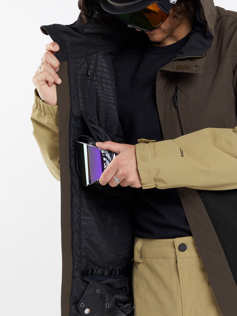 L Gore-Tex Jacket - BROWN (G0652406_BRN) [32]