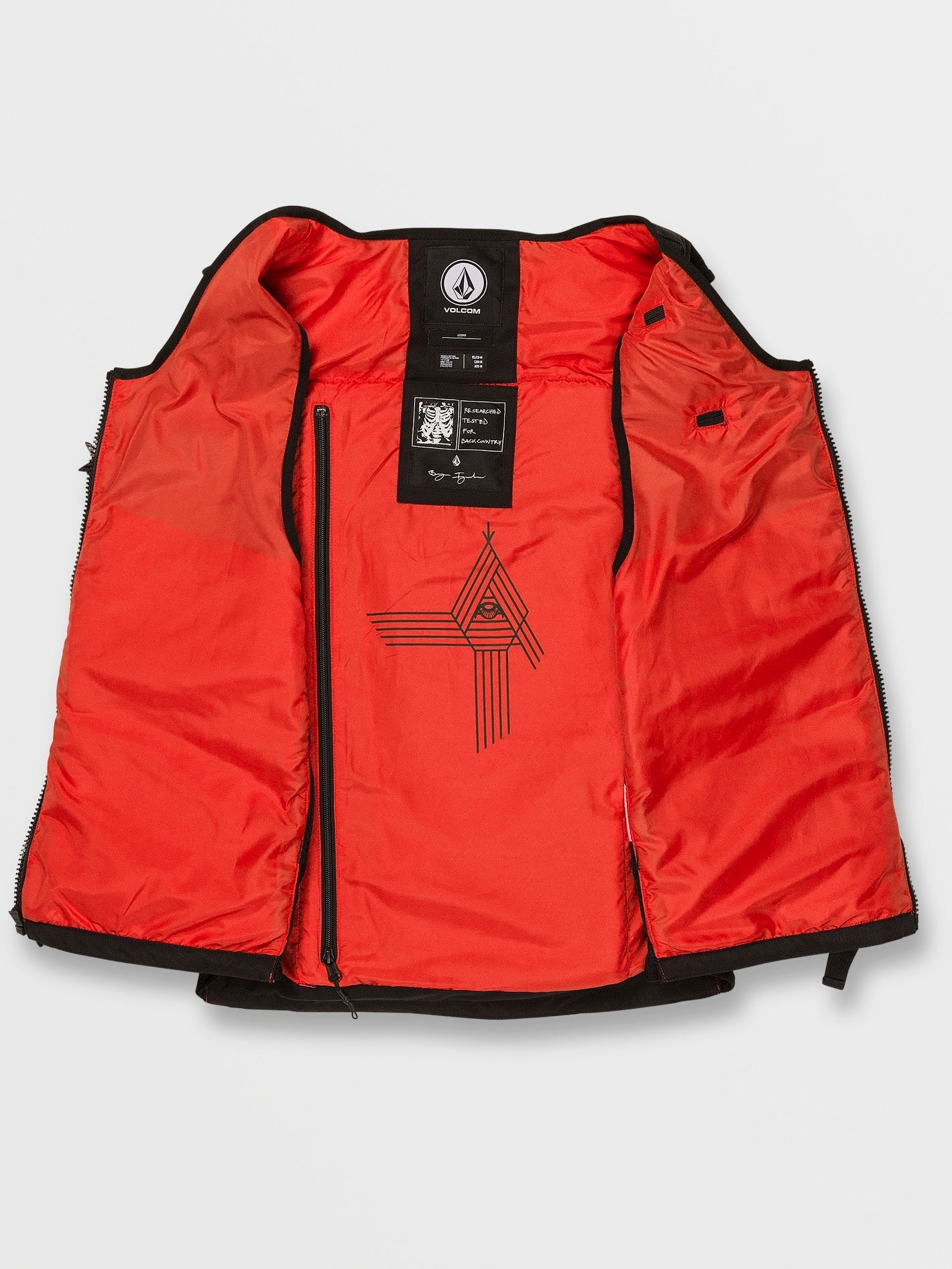 スノーボード Volcom 21-22 IGUCHI SLACK VEST Volcom Iguchi Slack Mens Vest 2025 | Corbetts Ski + Snowboard