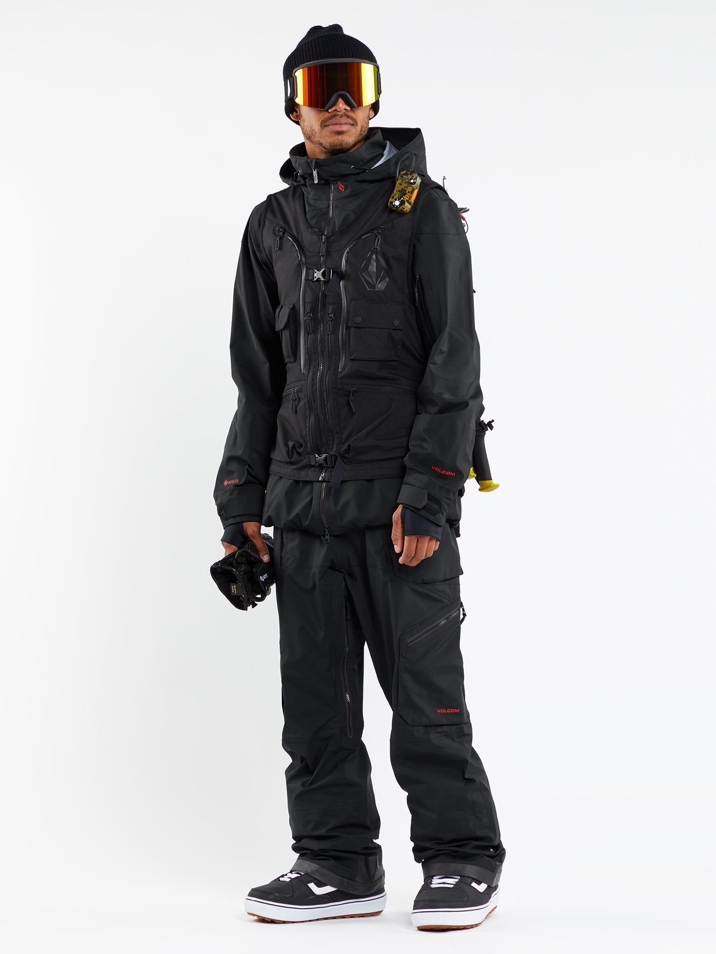 Chaleco Iguchi Slack - BLACK - Volcom España