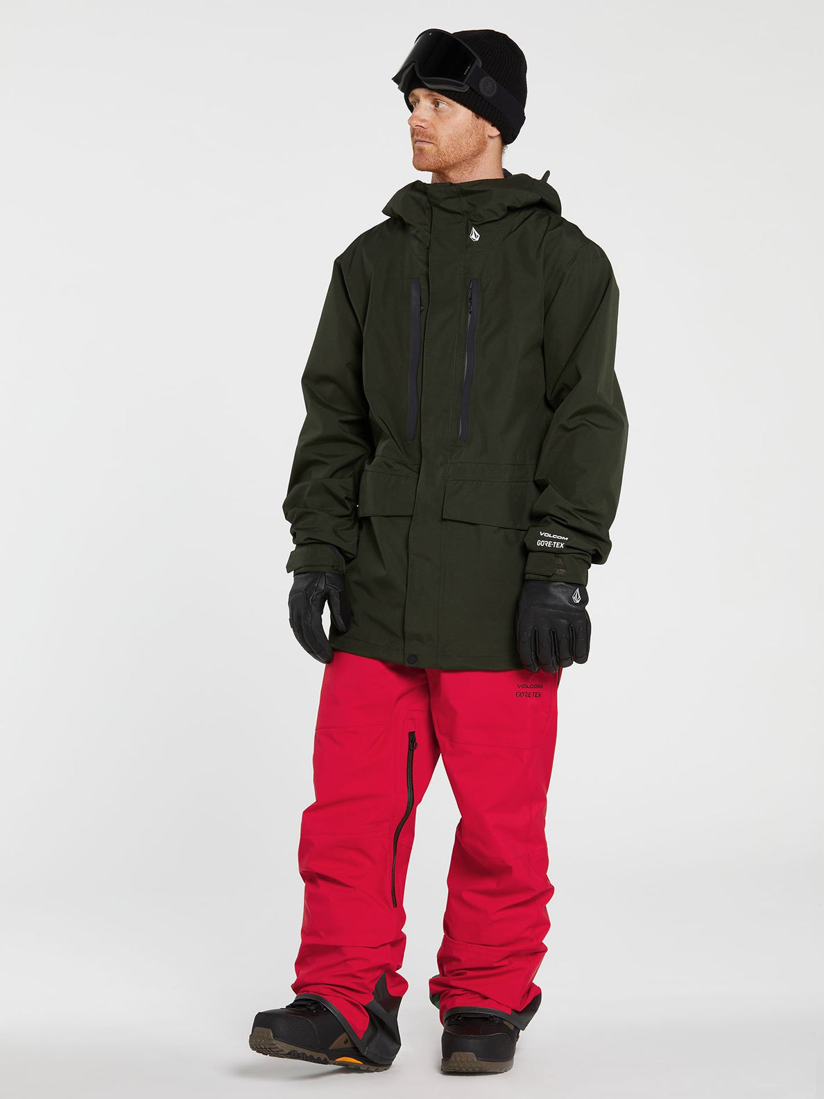 Guide Gore-Tex Trousers - RED (G1352202_RED) [1]