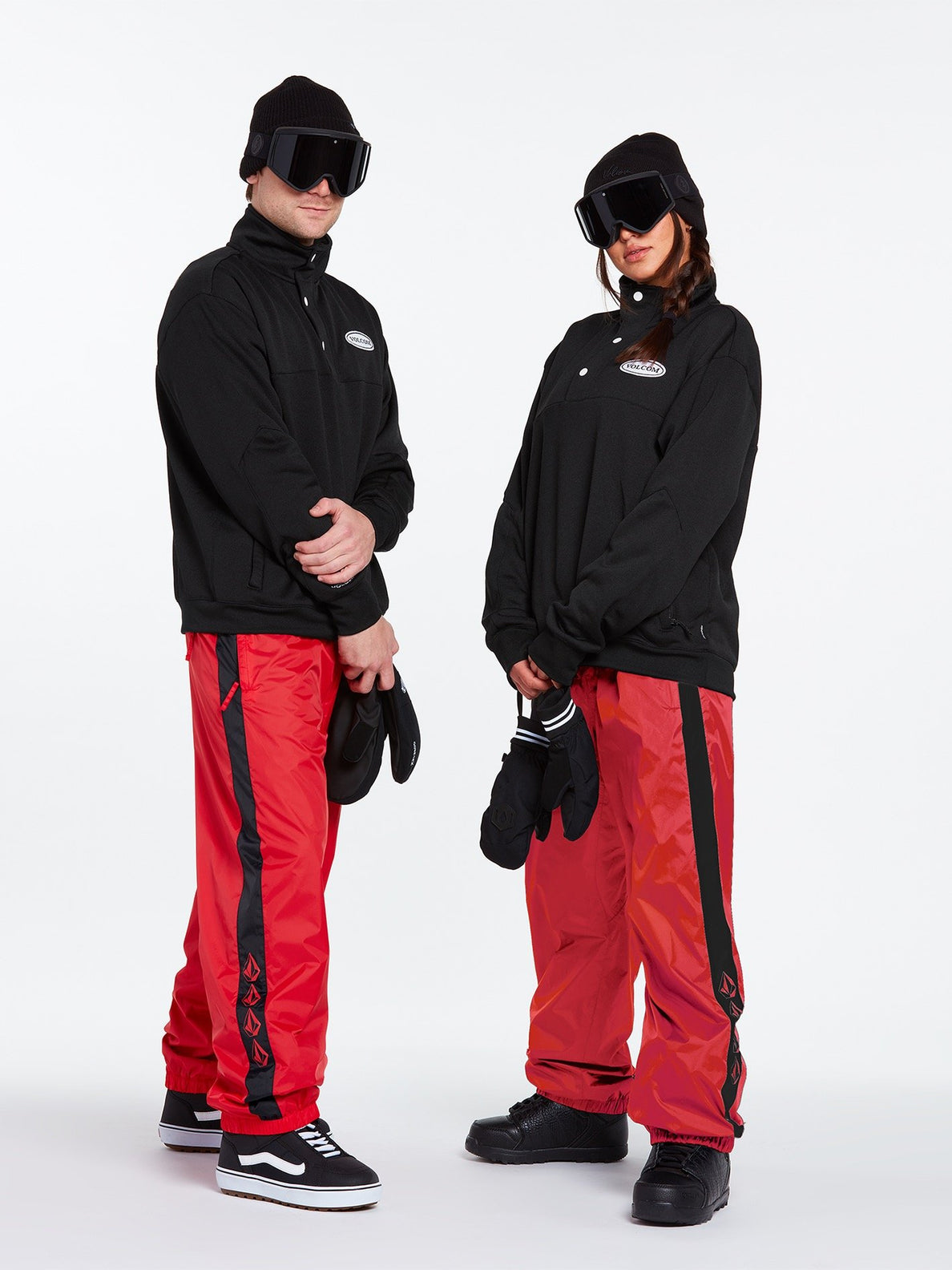 Slashlapper Trousers - RED (G1352210_RED) [1]