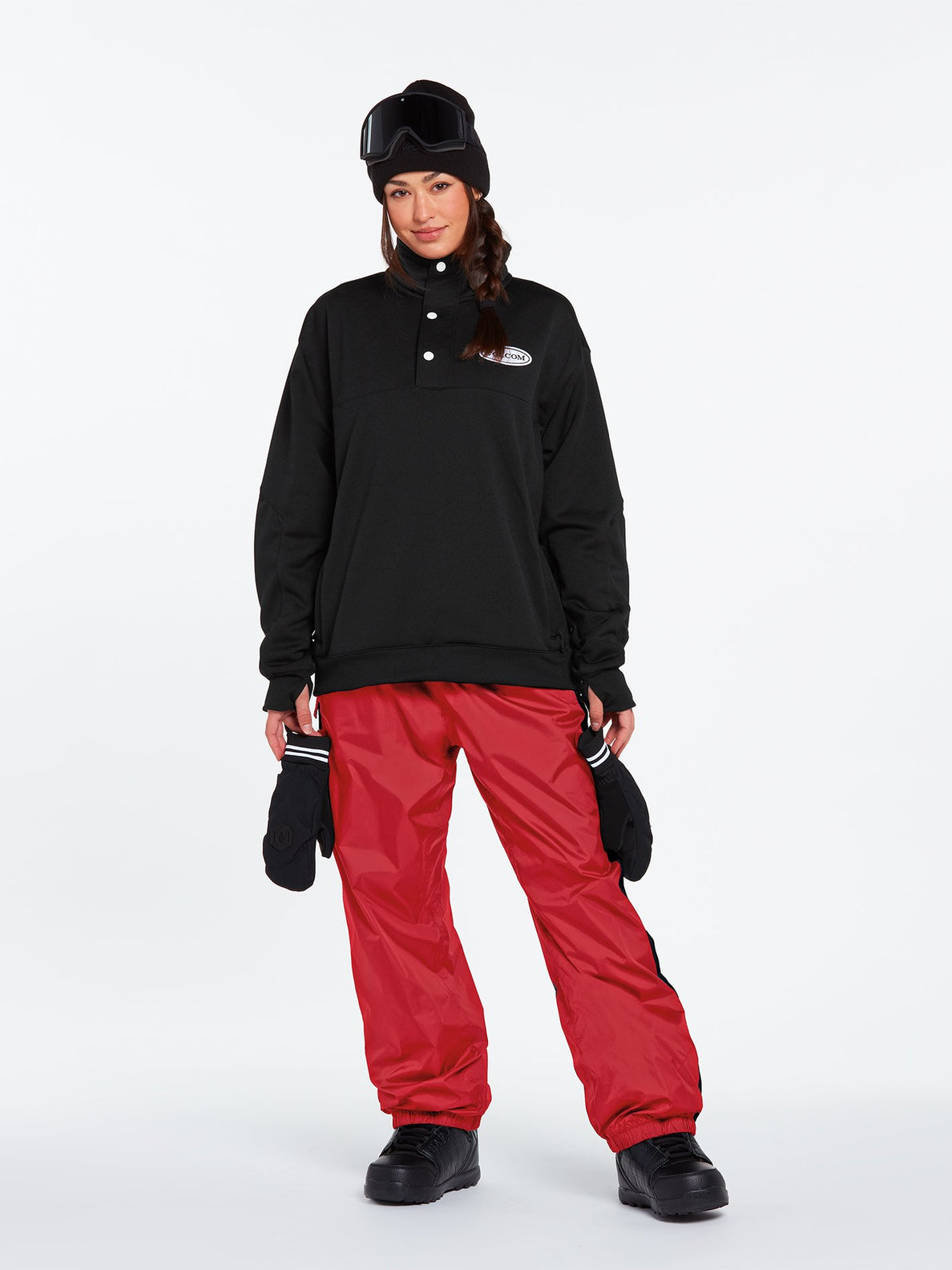 Slashlapper Trousers - RED (G1352210_RED) [60]